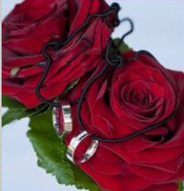 Rozen als ringhouder